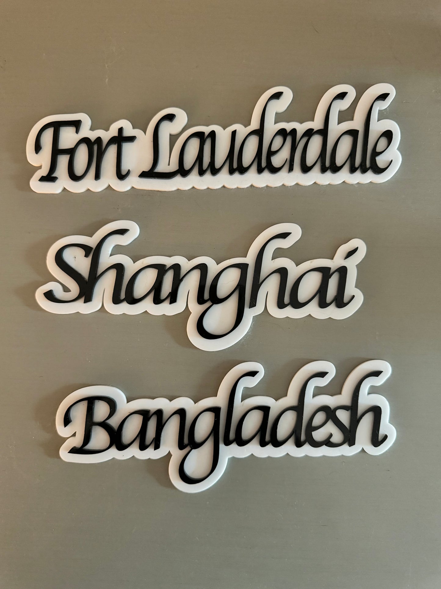 Acrylic: Keychains & Signs