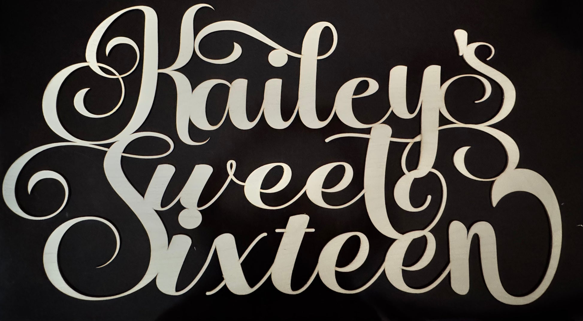 Custom Wood Stacked Signs