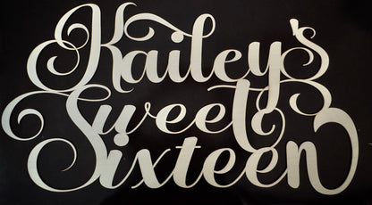 Custom Wood Stacked Signs
